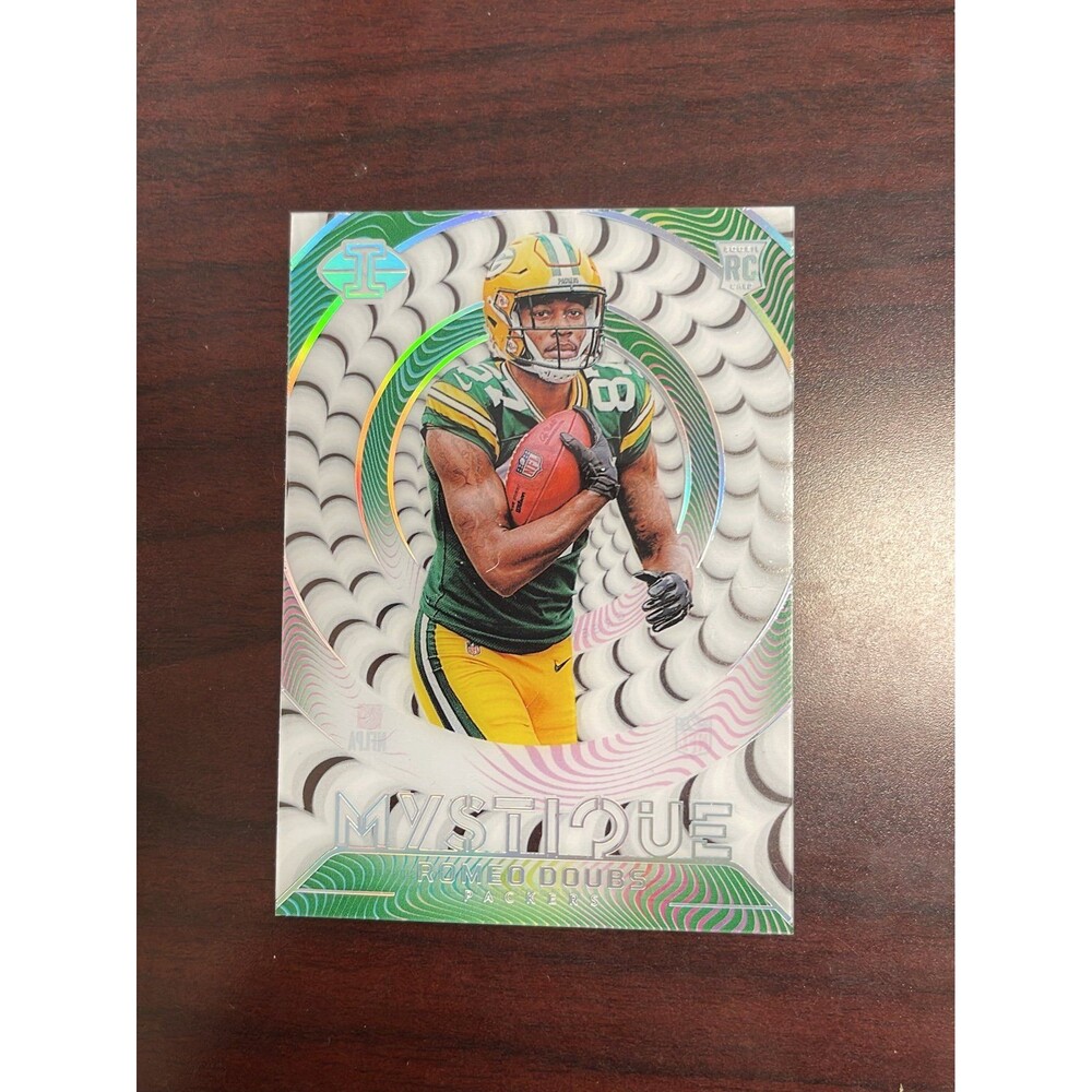 Romeo Doubs Mystique rookie card